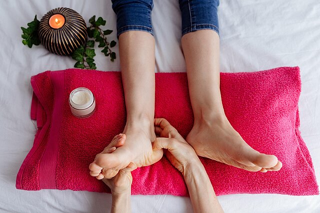 Energetische Fussreflexzonenmassage